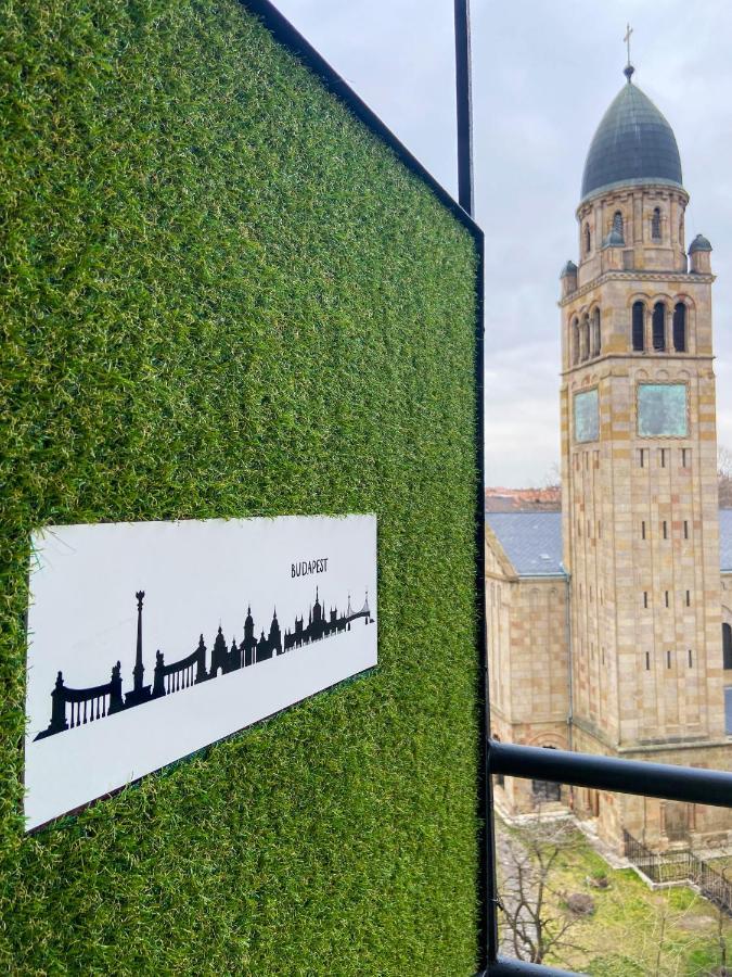 Fresh Smartly Designed Studio Flat & Sunny Balcony Budapest Exterior foto